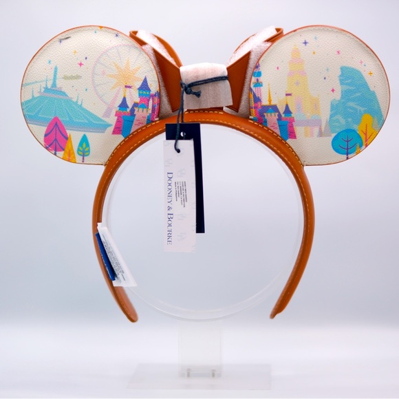 Mickey Mouse & Friends Dooney & Bourke Ear Headband-Disneyland 70th Anniversary - Picture 2 of 15
